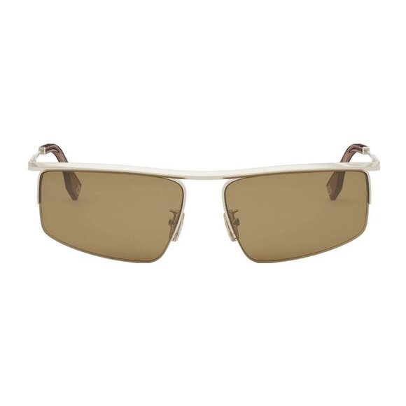 NEW FENDI SUNGLASSES, FENDI GOLD BROWN EYEWEAR FENDI - Picture 1 of 3